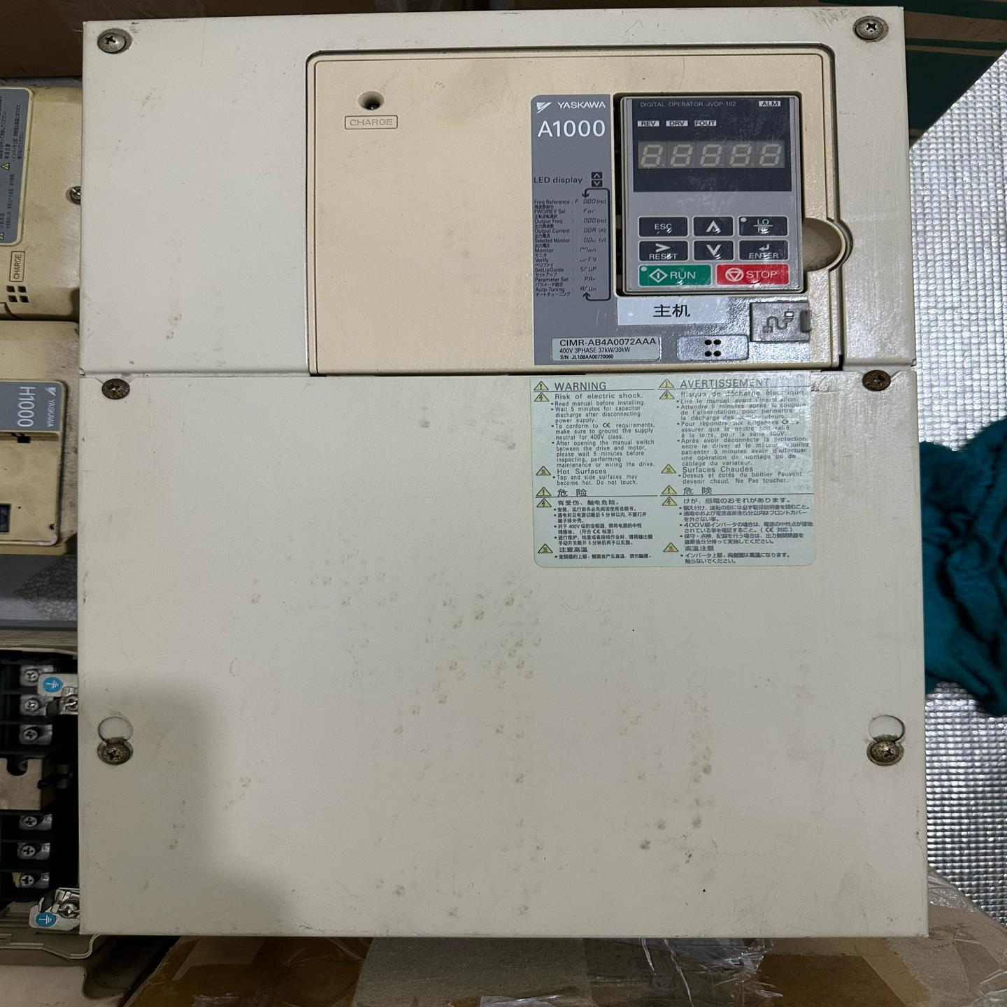 [德峰]CIMR-AB4A0072ABA拆机安川A1000变频器37