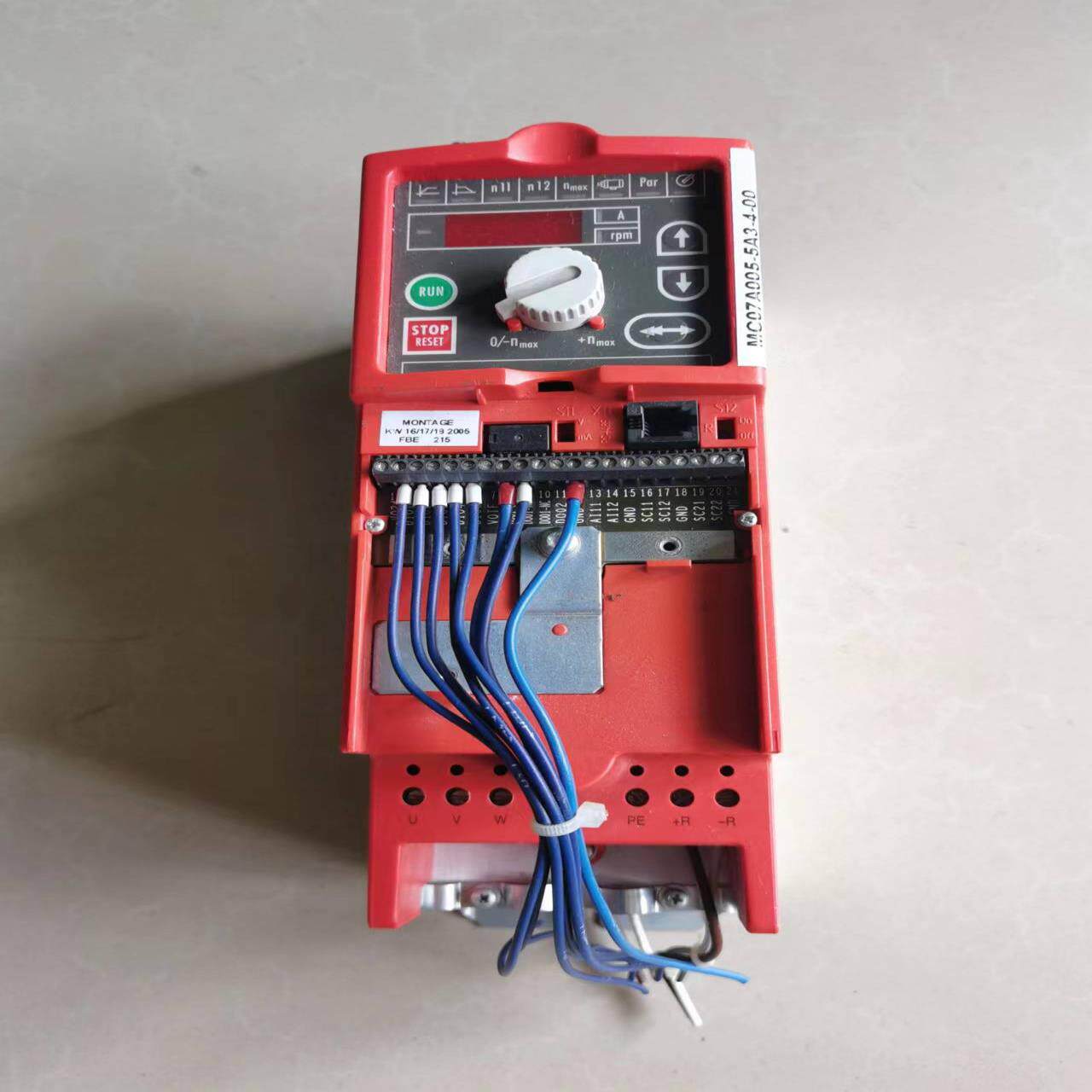 【汇生】SEW变频器，型号MC07A005-5A3-4-00，功能包【议价】