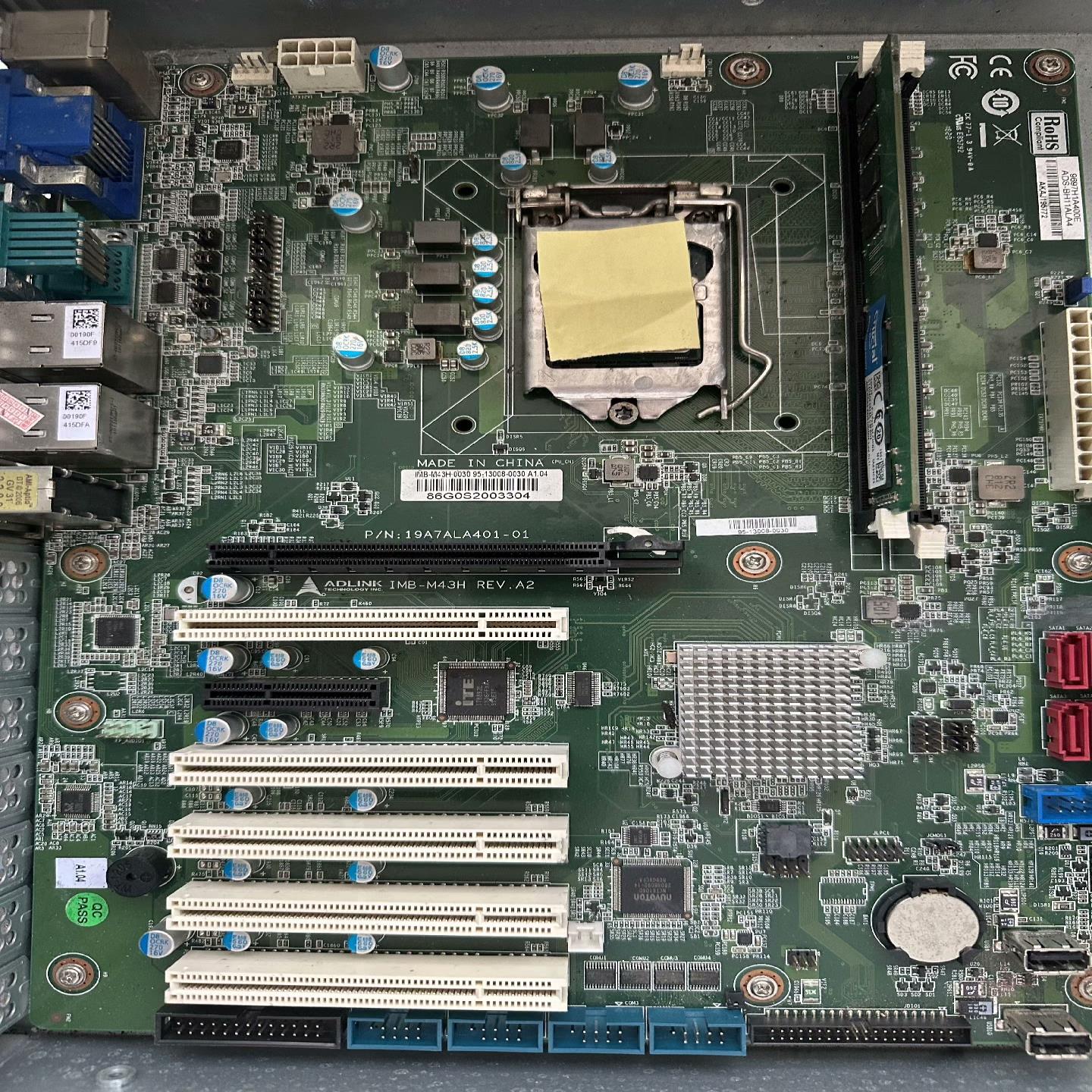 （设备配件）凌华IMB-M43H REV A2主板双网卡已测