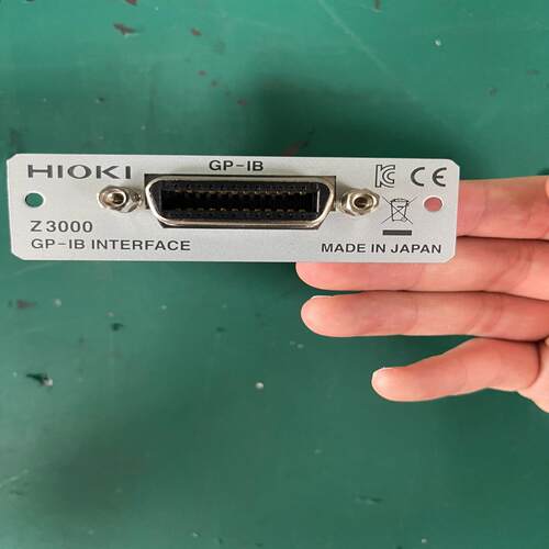 （设备配件）Hioki 板卡 Z3000 Gp-Ib接口 实物拍摄 功能
