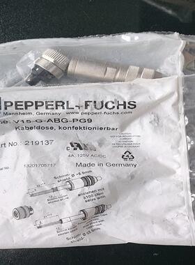 【工控自动化】德国倍加福接头V15-G-ABG-PG9货号219137有2议价