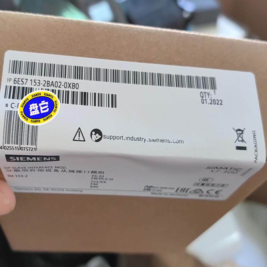 全新6ES7153-2BA02-0XB0现货当天发