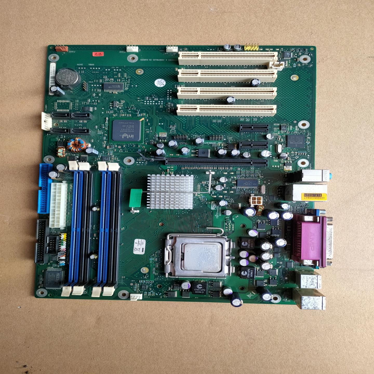 西门子工控机主板D2156-S11 GS 4/W26361-