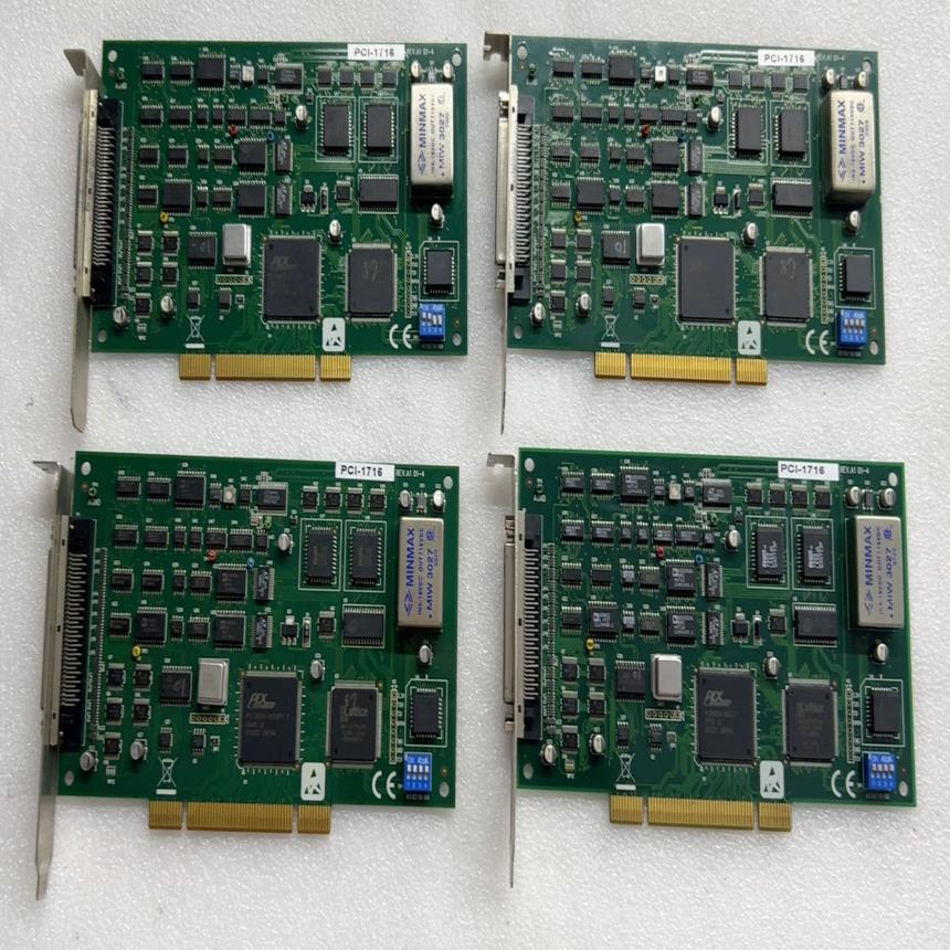 (设备配件)-.PCI01研华1716数据,功能REV4-  采集卡A1