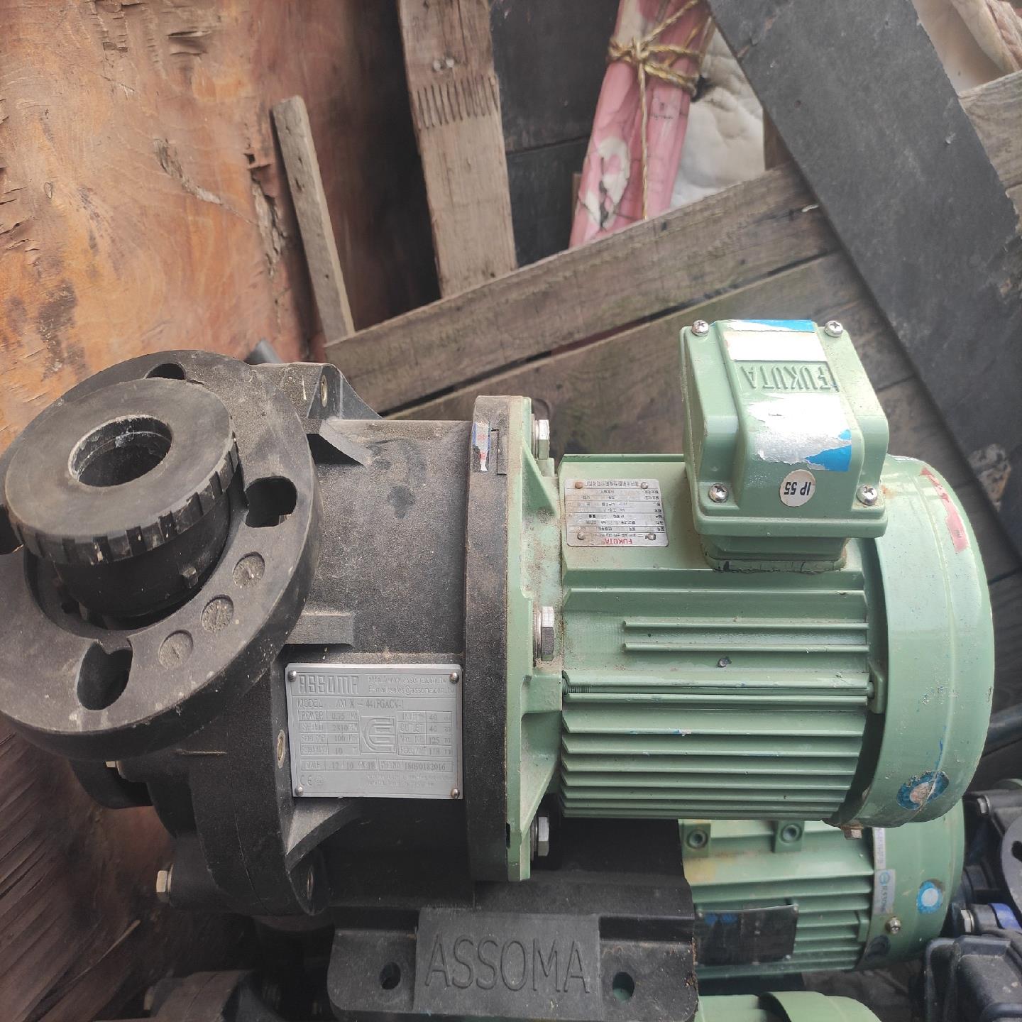 [德峰]台湾协磁ASSOMA磁力泵0.75kw两台！AMX-441F