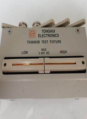 （设备配件）TH26005B四端测试夹具，常州同惠LCR电桥测试夹具 ，