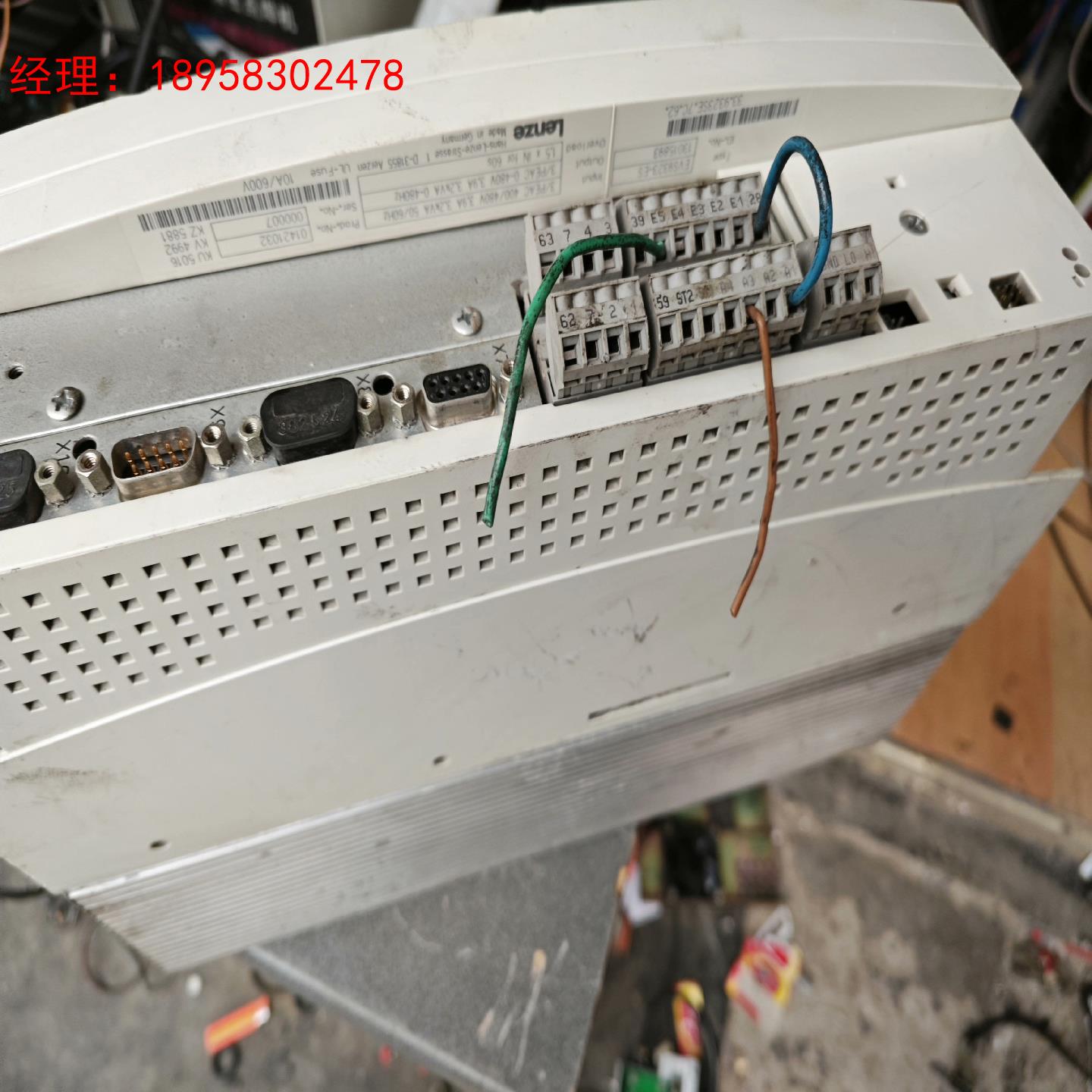 EVS9323-ES二手拆机伦茨变频器实物图 功能包好