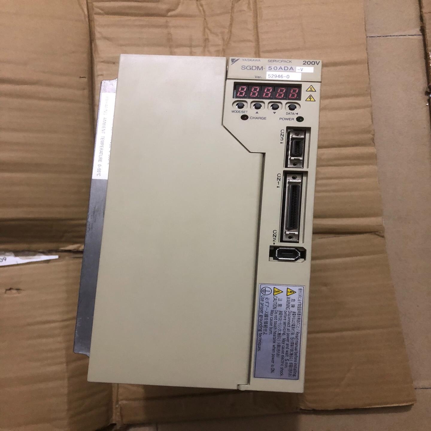 安川伺服，SGDM-50ADA，功能，成色如图。有需要可