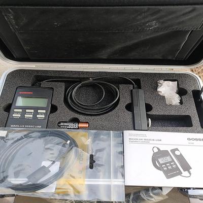 [德峰]GOSSEN 高精度 德国照度计MAVOLUX高森5032