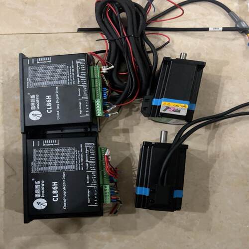 【工控自动化】雷塞闭环步进两套，驱动器型号：CL86H，议价