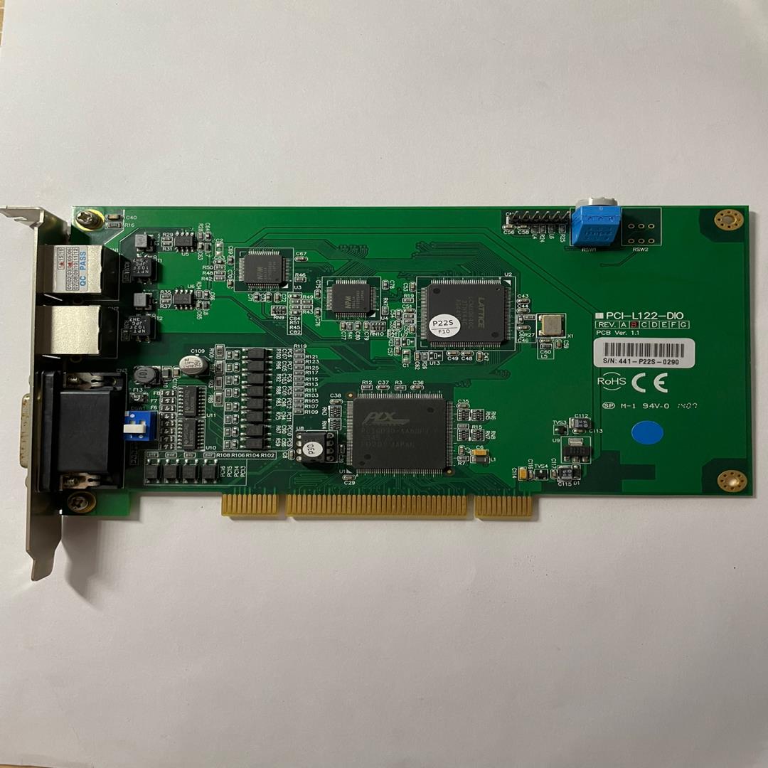 台达高性能运动控制卡PCI-L122-DIO 成色新