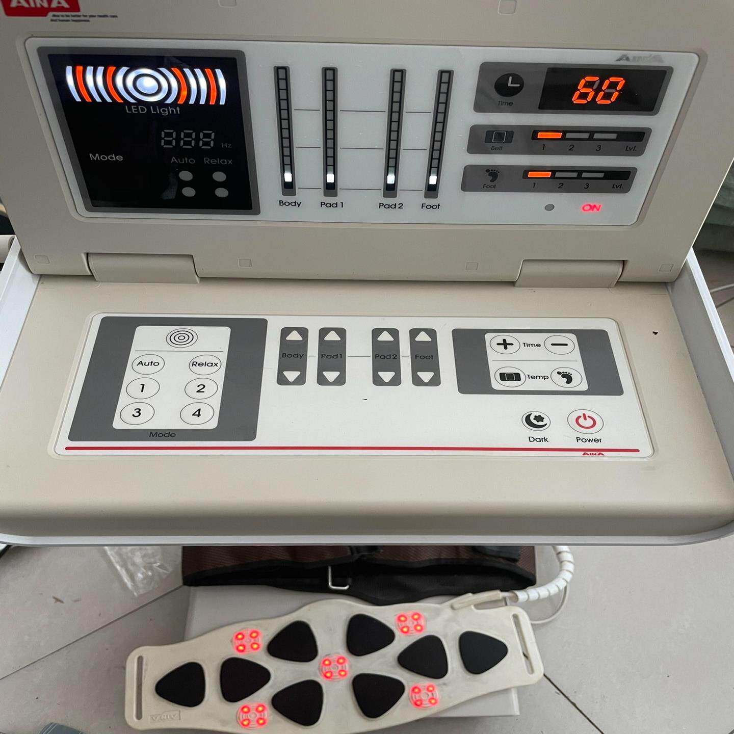 （设备配件）诶茵诶AINA-8000美体减肥机功能正常，图