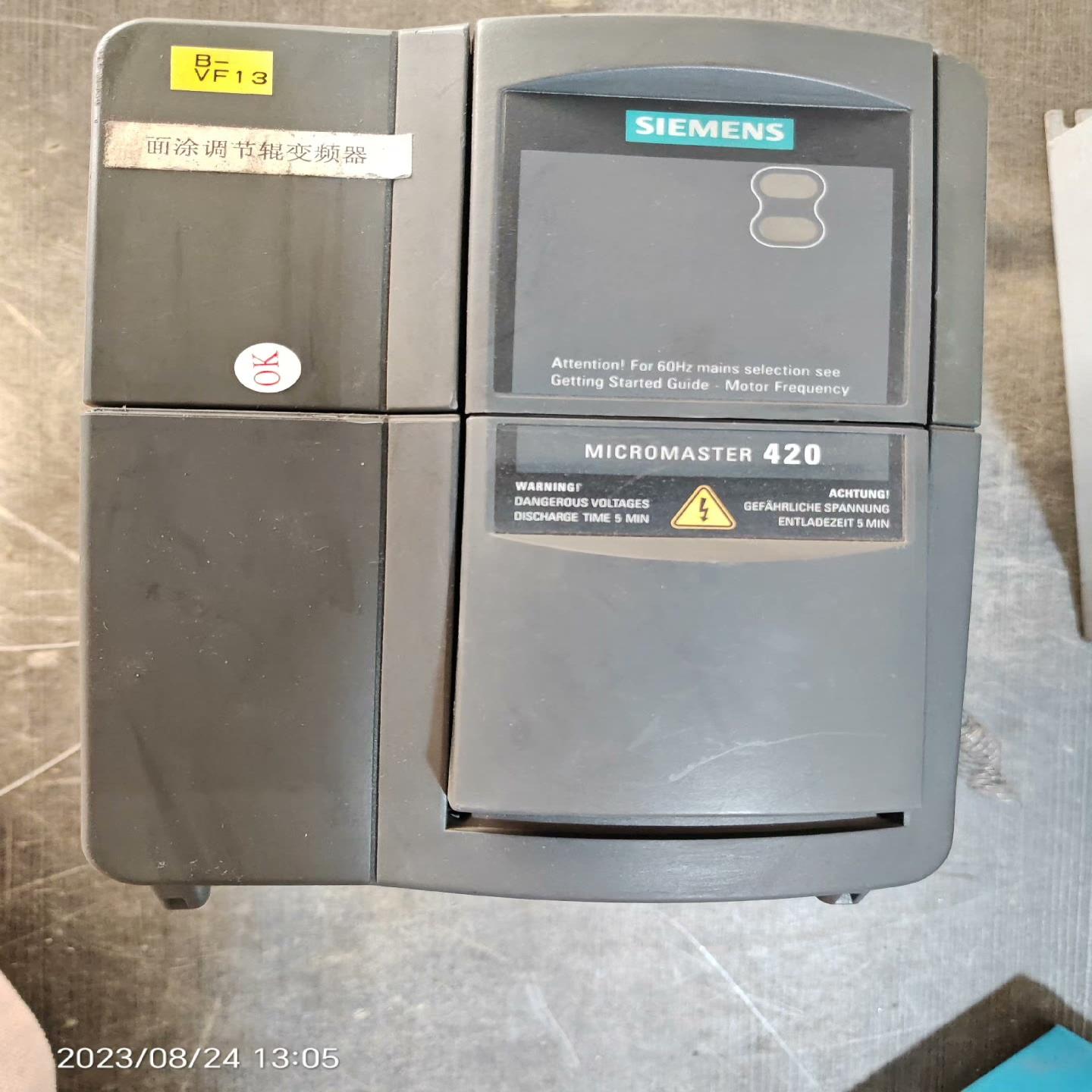 （设备配件）西门子6SE6440-2UD22-2BA1实物图2.2KW