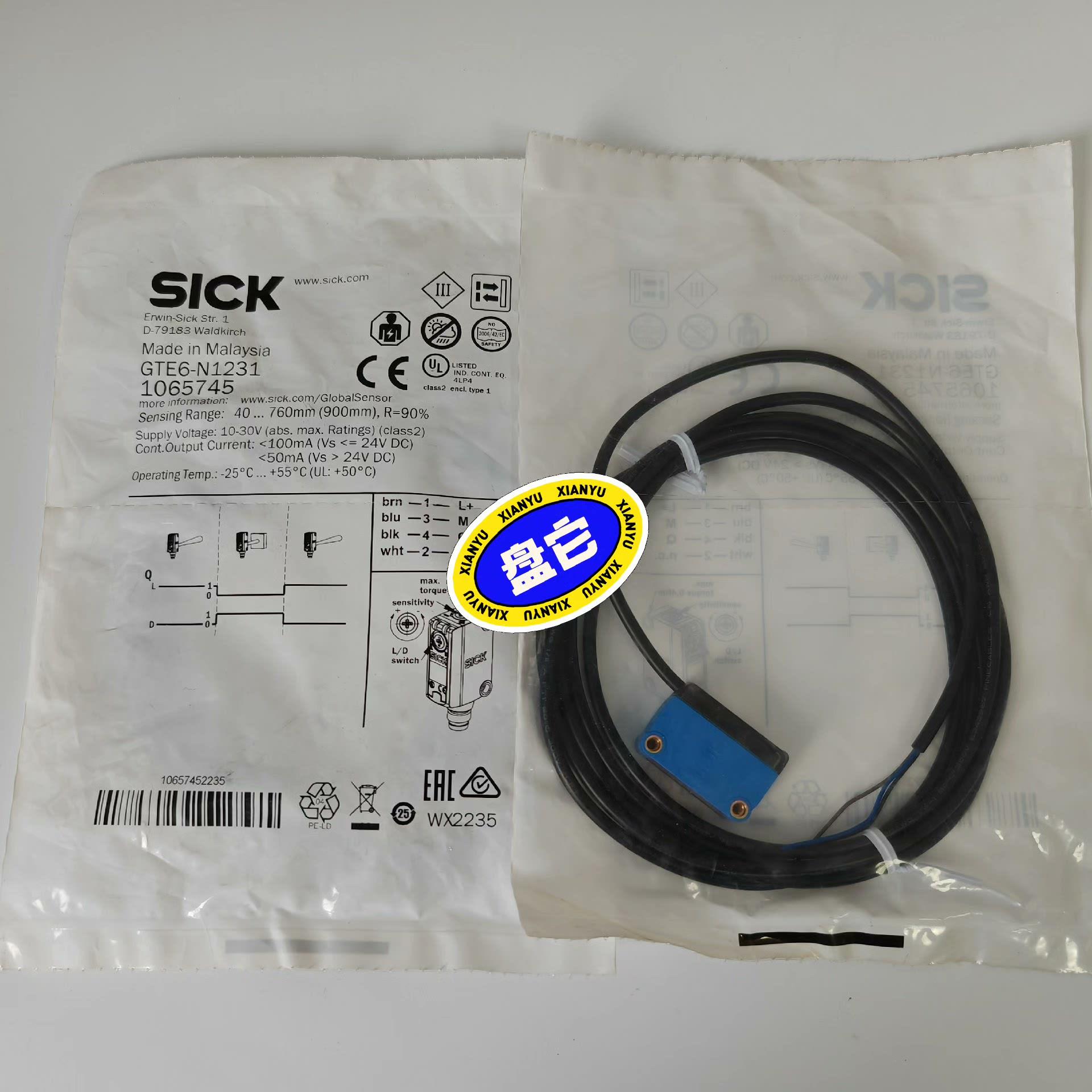 正品现货1065745德国西克SICK传感器GTE6-N12