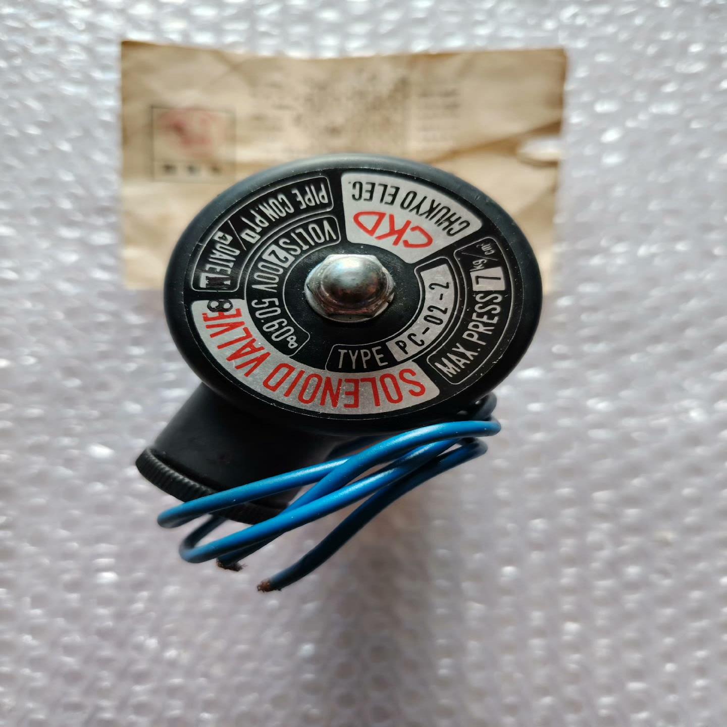 （设备配件） 未--02 V2PC  使用过库存200CKD 电磁阀