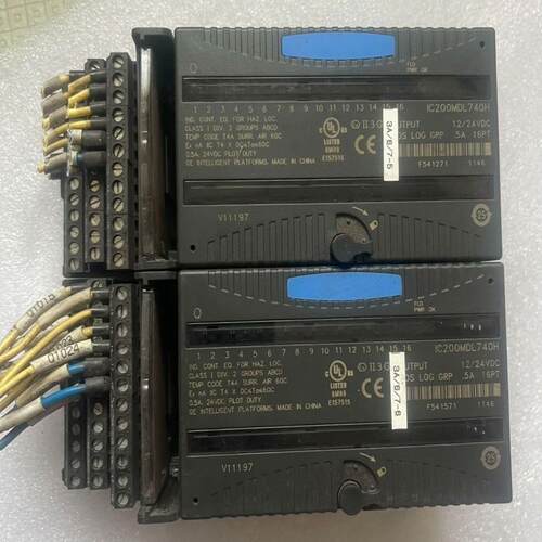 [德峰]GE模块IC200MDL740H 两片！联底座800一片。