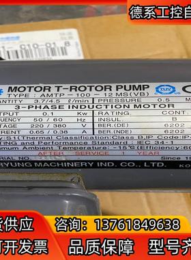 亚隆ARYUNG 齿轮泵AMTP-100-12MSVB