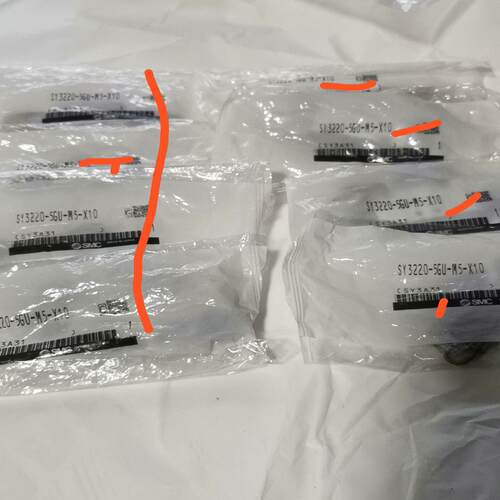 SY3220-5GU-M5-X10电磁阀SMC全新原装正品，
