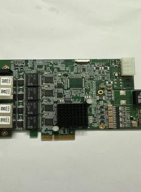 台湾凌华 PCIe-GIE74C 4通道PoE网卡图像采集卡