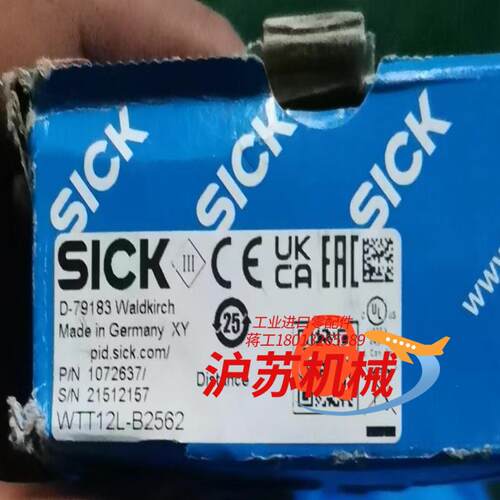 西克传感器WTT12L-B2562全新原装1.4V