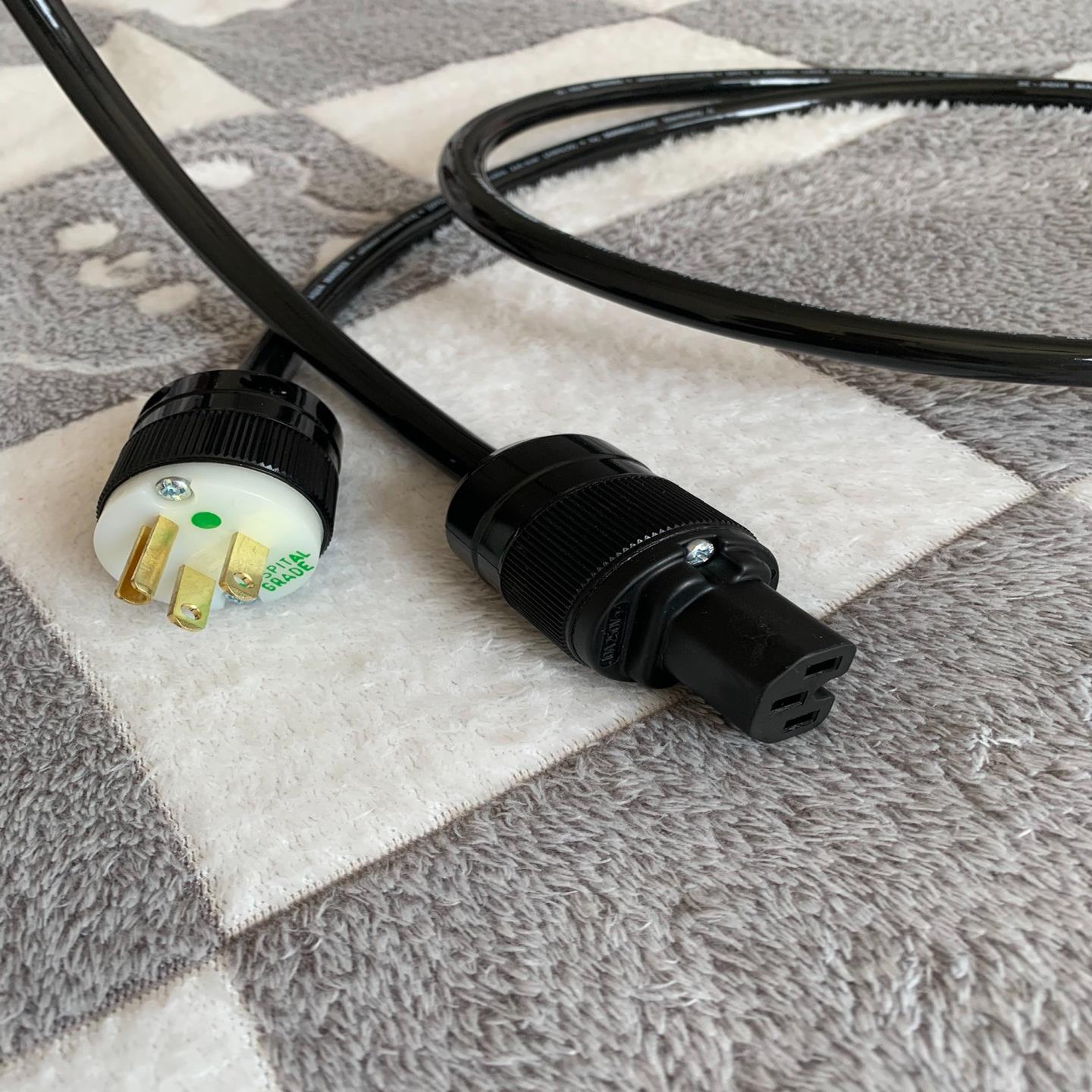 （设备配件）sommer德国黑水平方aqua4电源线