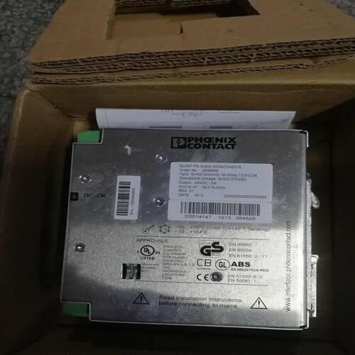PHOENIX菲尼克斯直流电源2938594.输入400-5