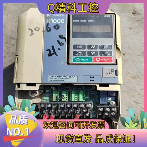 安川变频器CIMR-HB4A0018FAA7.5/5.5K