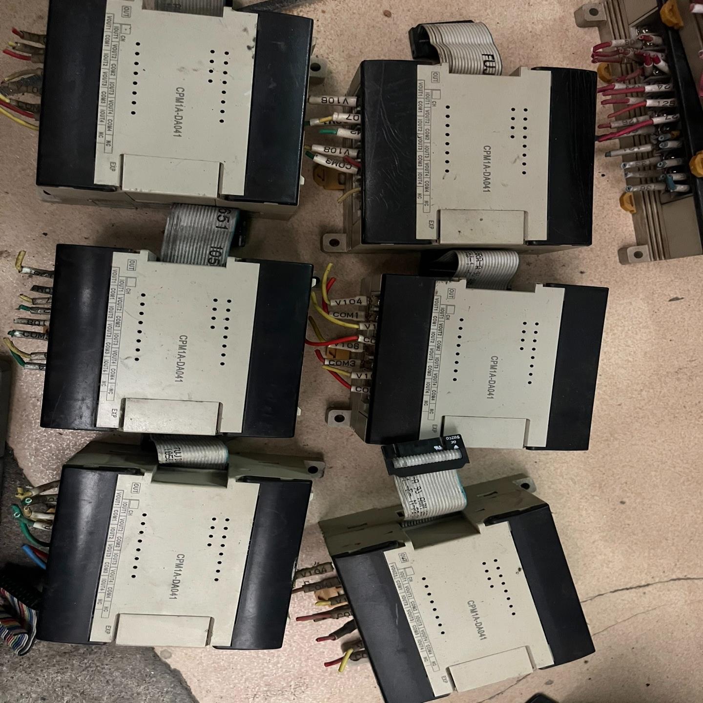 模拟量模块cpm1a-da041，货，成色如图，需