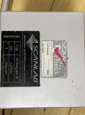 [德峰]德国SCANLAB施肯拉，SCANcube10、1064nm