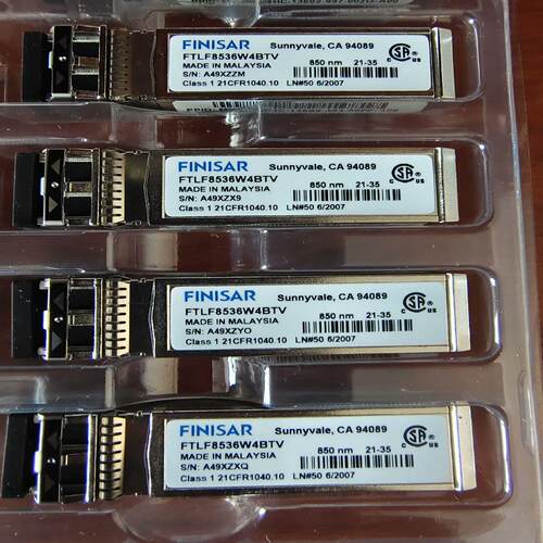 finisar原装FTLF8536W4BTV新到，不