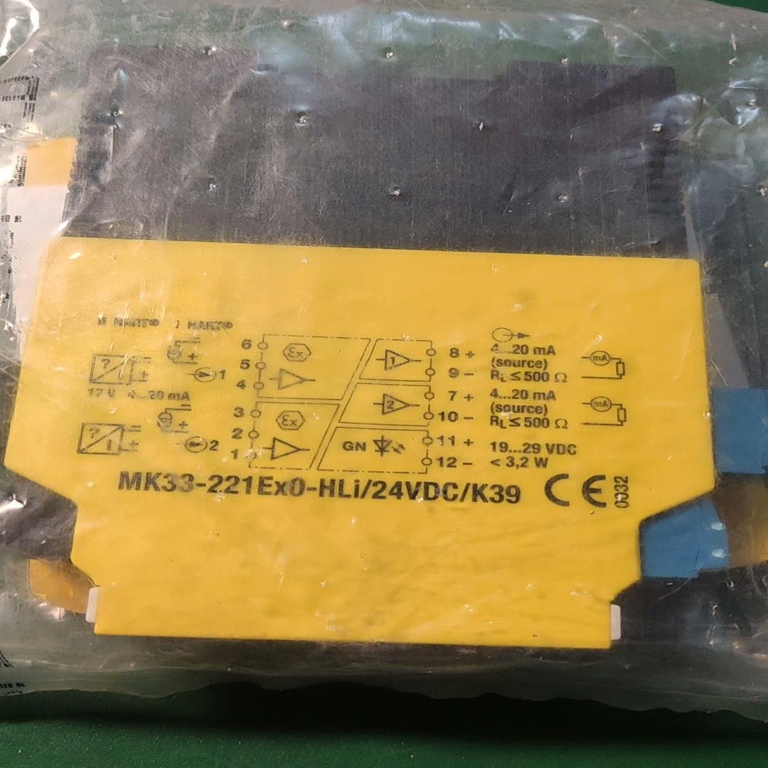 （设备配件）图尔克安全继电器Mk33-221ex0-hli 图尔克安全继