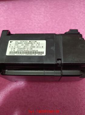 【非标价】拆机SGMAS-02A2A21-Y2安川伺服电机200W，成