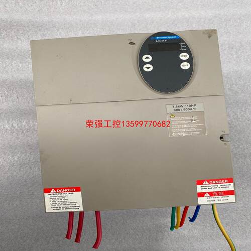 【荣强工控】施耐德变频器，型号ATV31HU75N4成色如图99新功能完