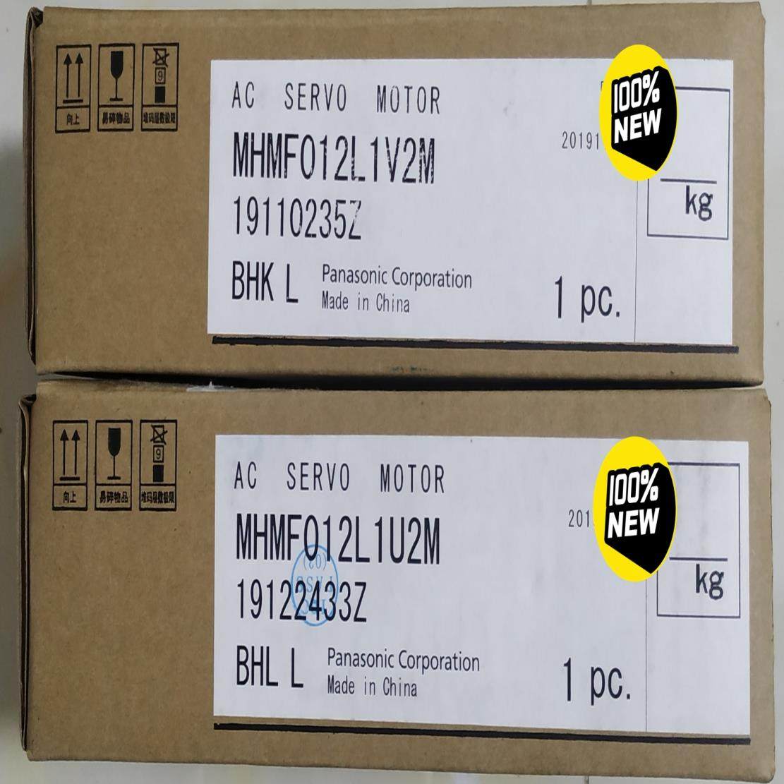 伺服马达MHMF012L1U2M有1个现货750，