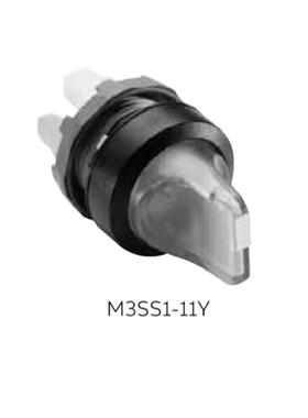 ABB三位置开关(带型) M3SS1-11R/G/Y/L/C（M3SS2，M3SS3，M3SS7）