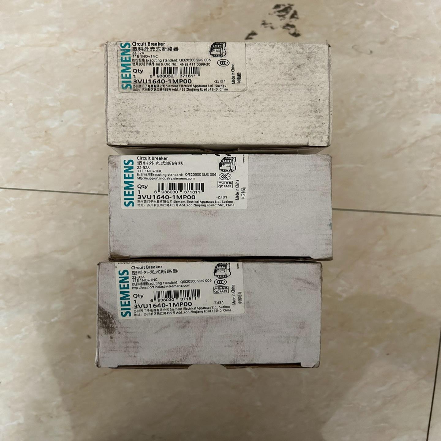 （设备配件）西门子3-断路器MP001VU1640