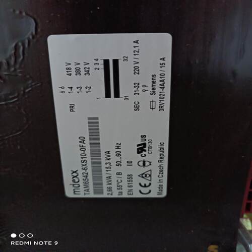 [德峰]MDEXXXS0--TAM6542 0FA0变压器 6
