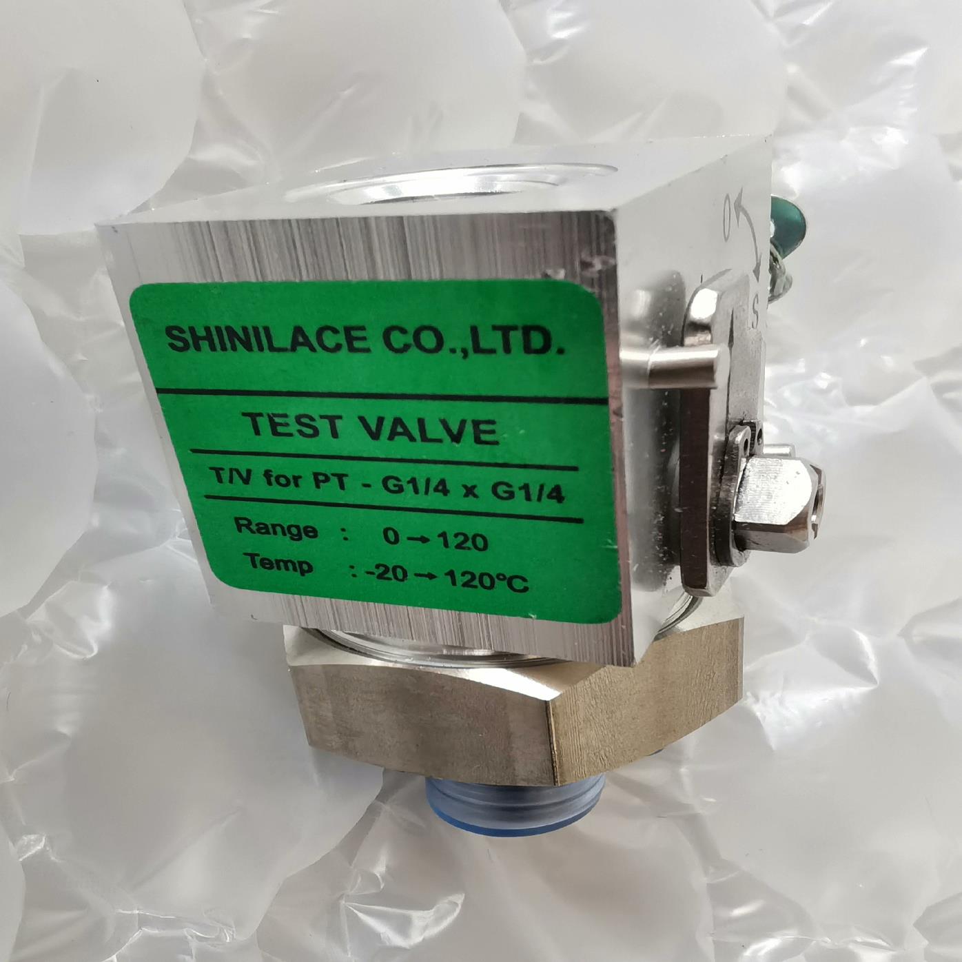 SHINILACE TEST VALVE，G1/4 x G1