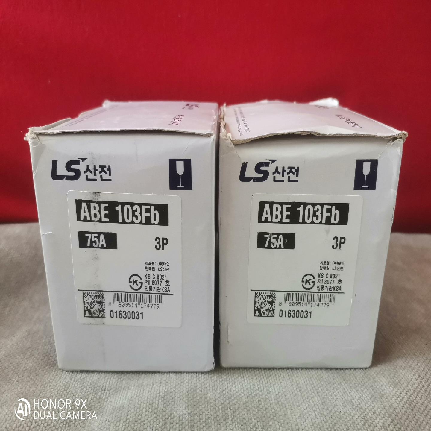 LS 产电空气开关ABE 103Fb  75A，3P