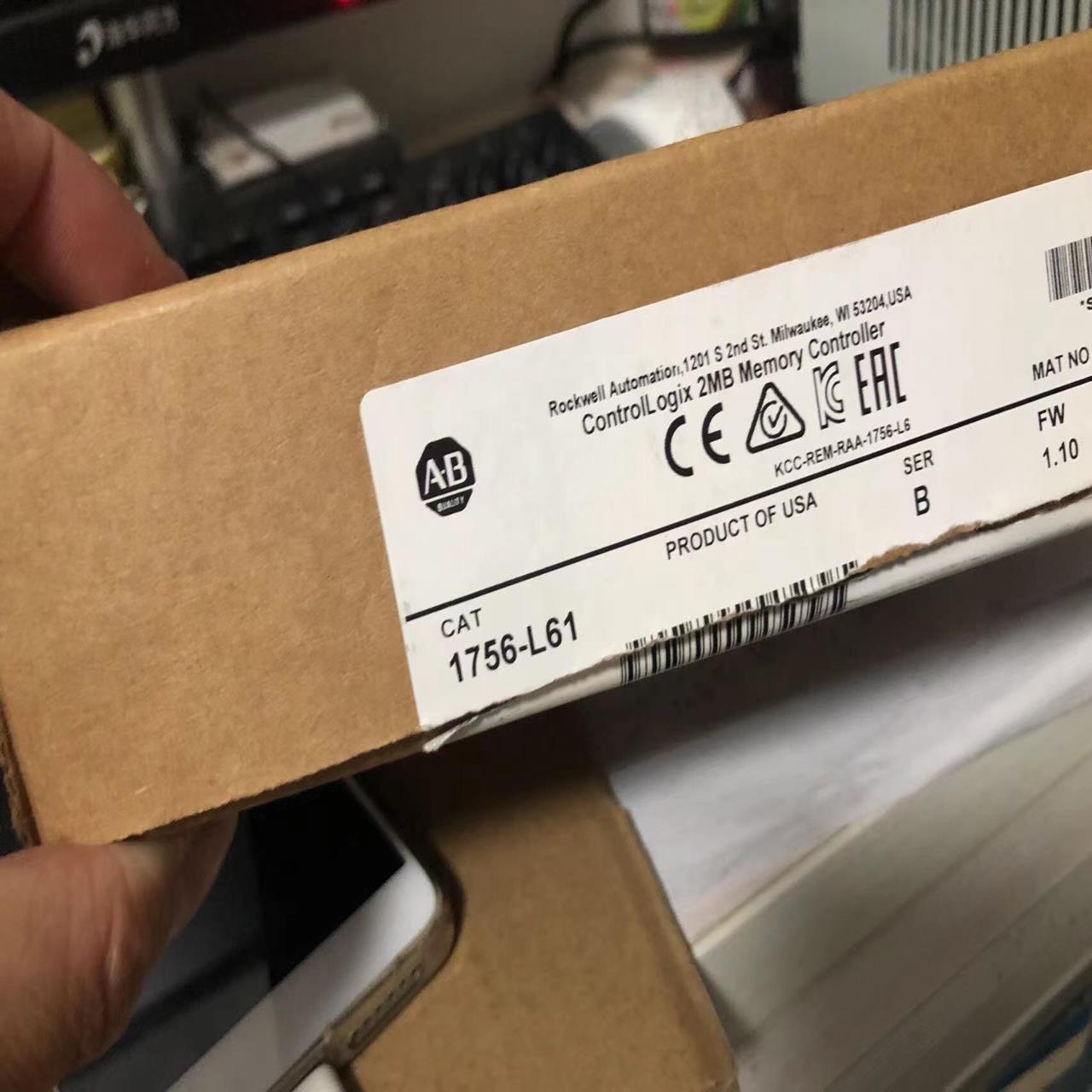 罗克韦尔 PLC模块 1756-L61原标拆封配件齐(崽崽配件）
