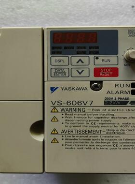 （设备配件）CIMR-V7AT22P2 拆机成色漂亮安川VS-606V7