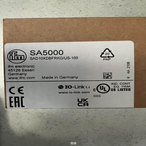 [德峰]易福门 ifm sa5000