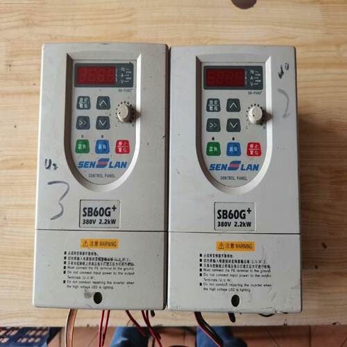 森兰变频器 SB60G 2.2kw  外壳有 图片实