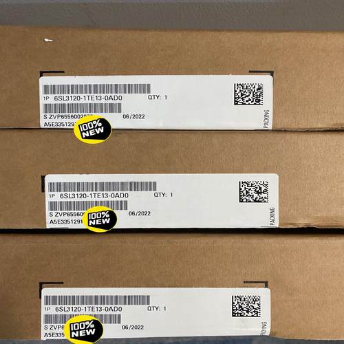 （设备配件）西门子6SL3120-1TE13-0AD0变频器S120单轴