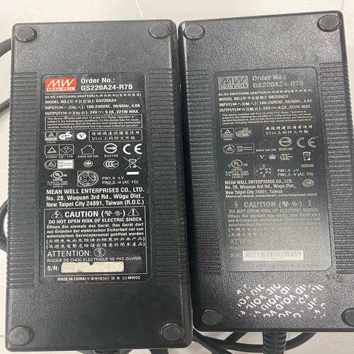 台湾明纬GST220A24-R7B 24V9.2A电源适配器