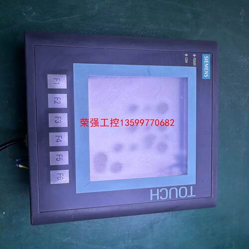 【荣强工控】西门子触摸屏6AV6 640-0DA11-0AX0，一般成色