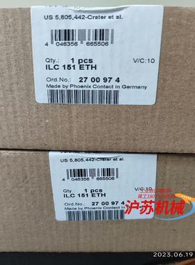 2700974菲尼克斯控制器ILC 151 ETH全新