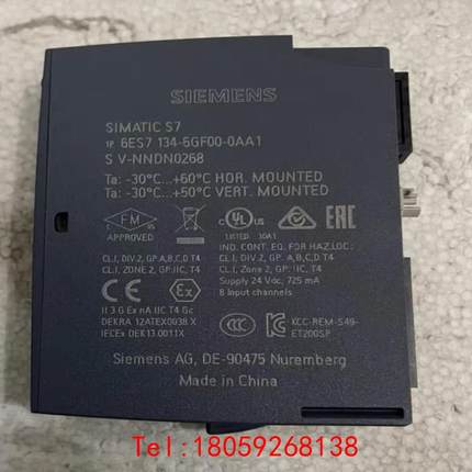 【非标价】6es7 134-6gf00，