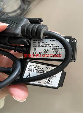 【荣强工控】拆机 MICROSCAN 迈肯思ID-30实物拍摄，两个