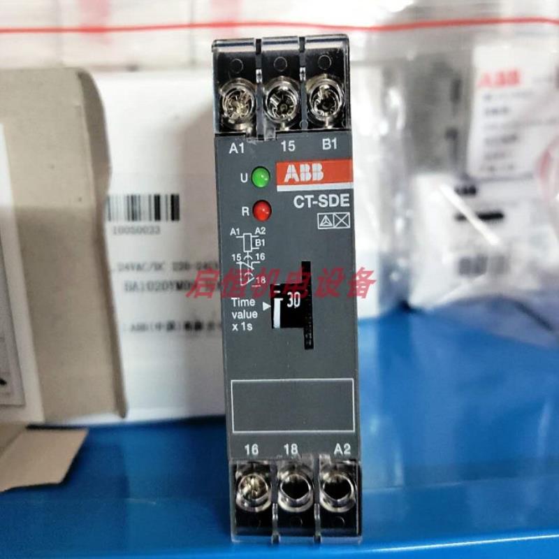 ABB时间继电器 CT-SDE 0.3s-30s 220-240V 1SVR550217R4100议价